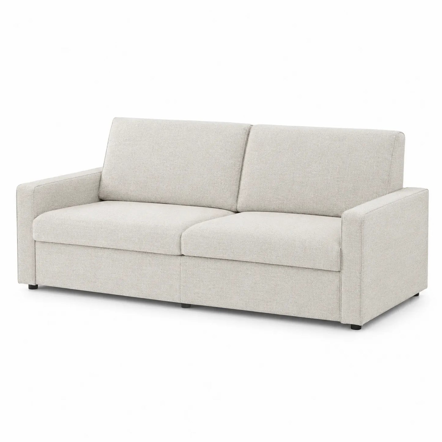 3-Sitzer Sofa Beige Polyester 200cm